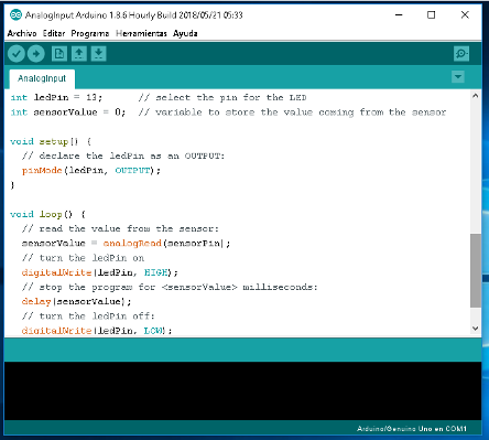IDE ou interface de desenvolvimento
IDE ou interface de desenvolvimento