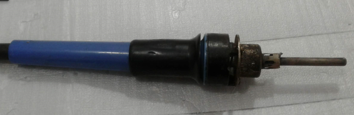 Figura 1 – O ferro de soldar
Figura 1 – O ferro de soldar