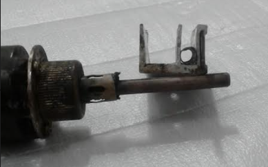 Figura 3 – A base de alumínio adaptada
Figura 3 – A base de alumínio adaptada