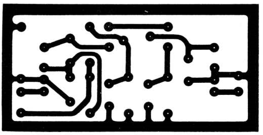 Figura 2 - Placa de circuito impresso vista do lado
Figura 2 - Placa de circuito impresso vista do lado