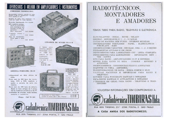 Figura 1 – Radiotécnica Timbiras
Figura 1 – Radiotécnica Timbiras