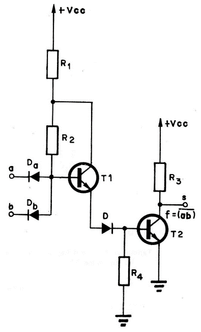 Figura 15 - Porta NAND da família DTL modificada.
