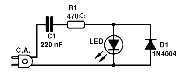Figura 1 – Diagrama da lâmpada de LEDs