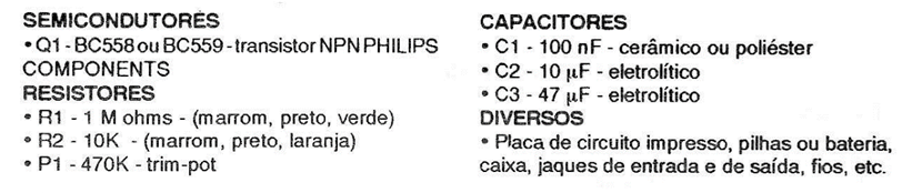 Lista de Material Lista de Material
