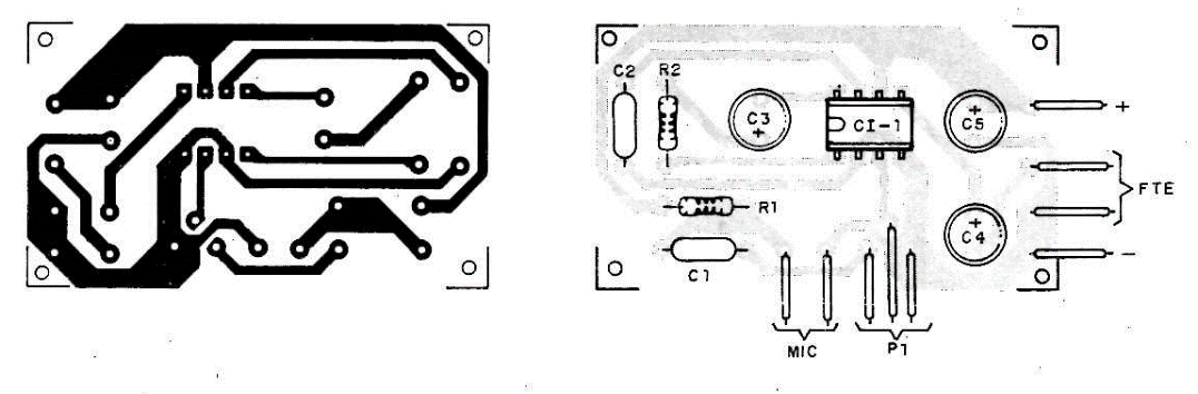 Fig. 4 – Placa de circuito impresso. Fig. 4 – Placa de circuito impresso.