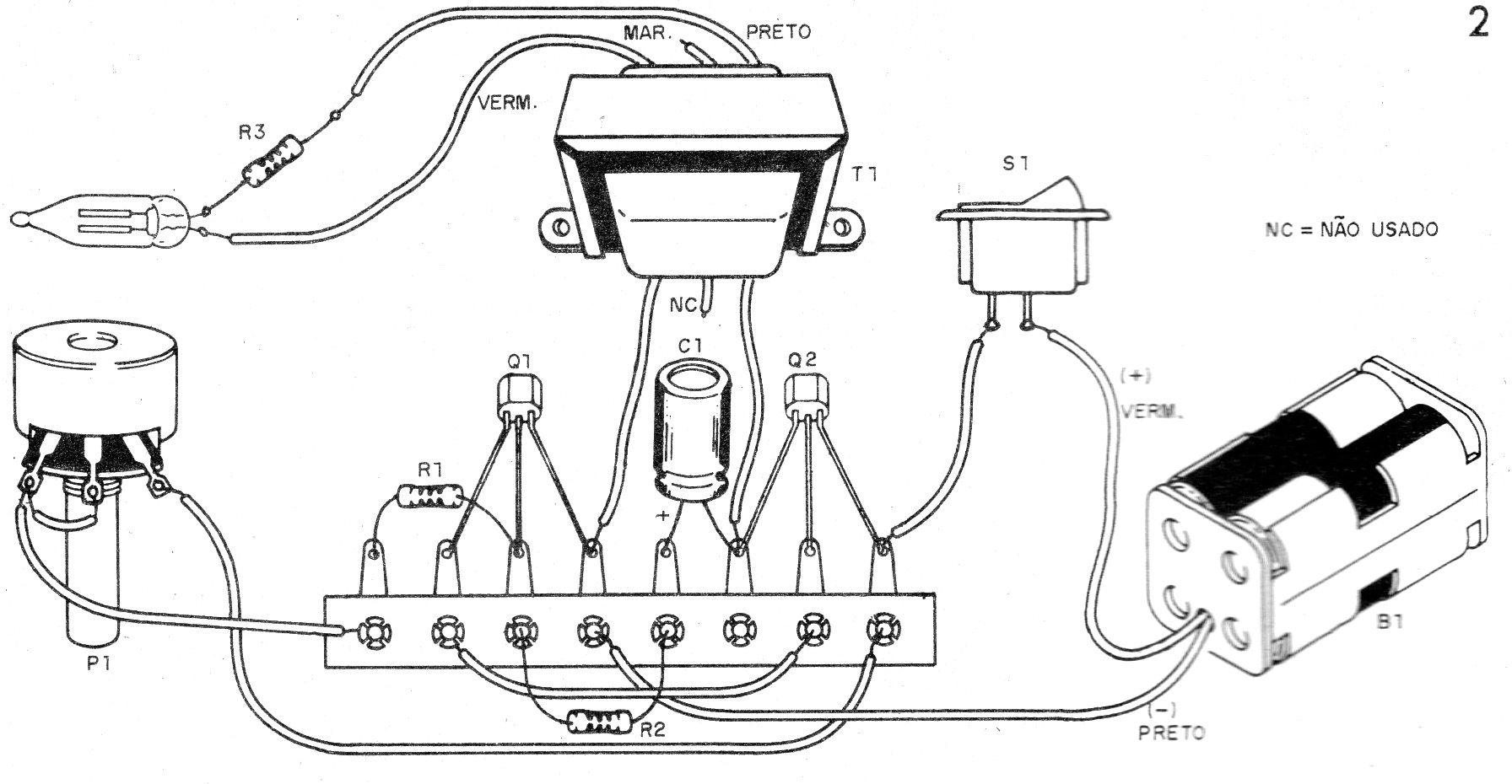 Figura 2 – Montagem em ponte de terminais
Figura 2 – Montagem em ponte de terminais
