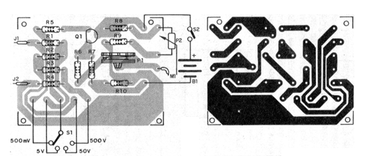    Figura 4 – Placa para a montagem
