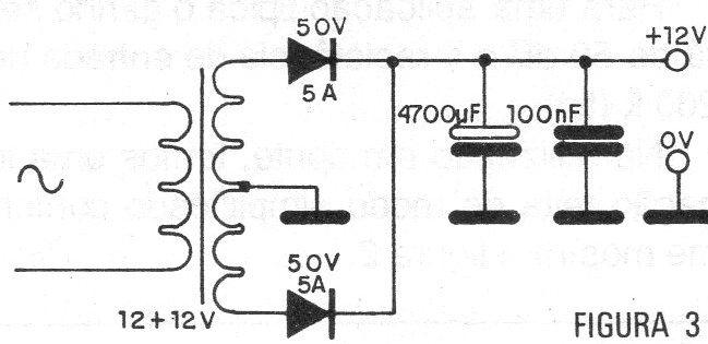 Figura 3 – Circuito de fonte
Figura 3 – Circuito de fonte