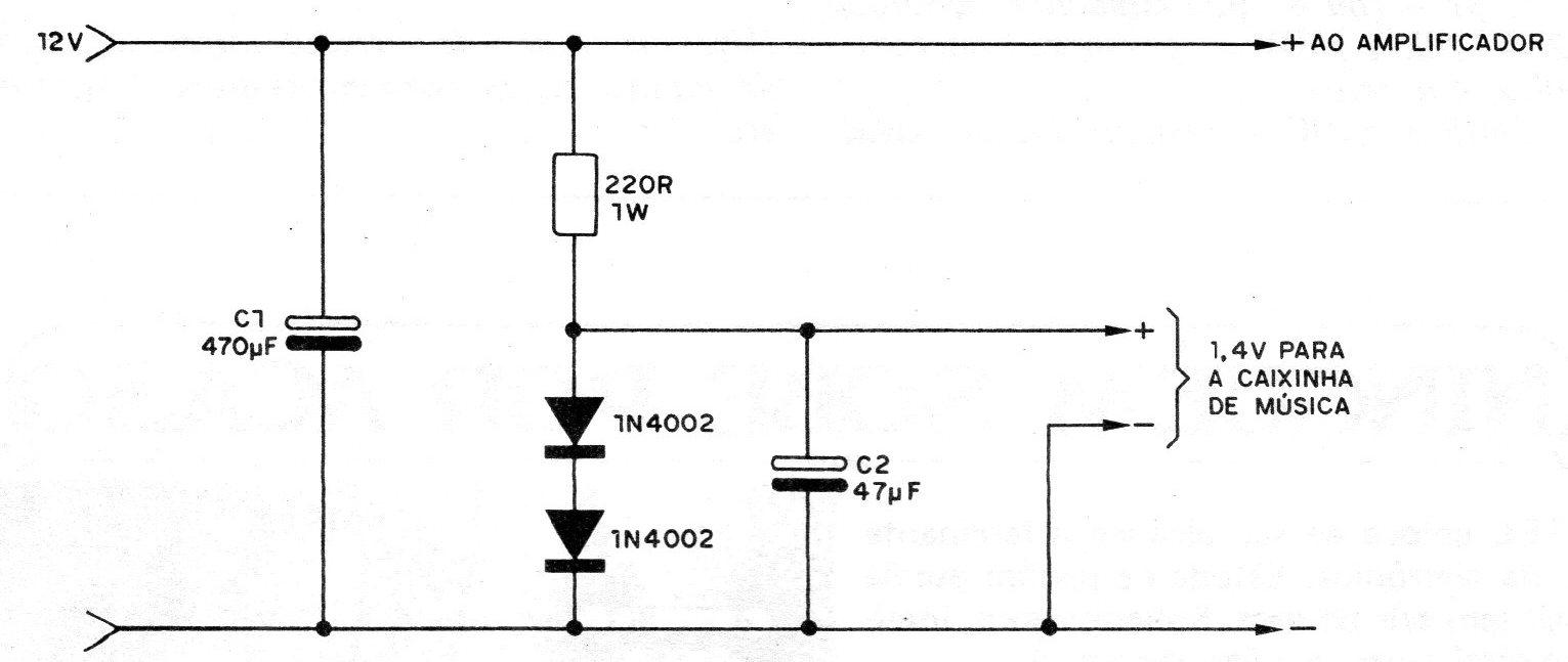 Figura 13 – Alimentando com 12 V Figura 13 – Alimentando com 12 V