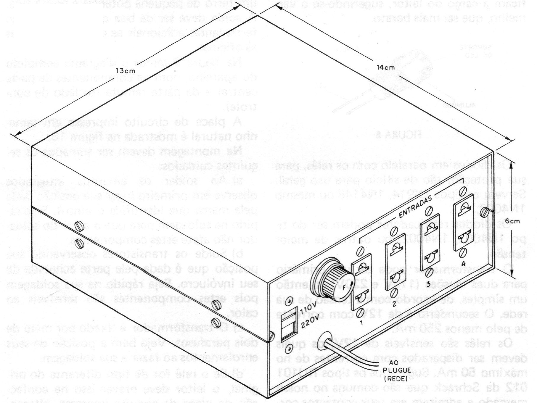 Figura 5 – Caixa para montagem Figura 5 – Caixa para montagem
