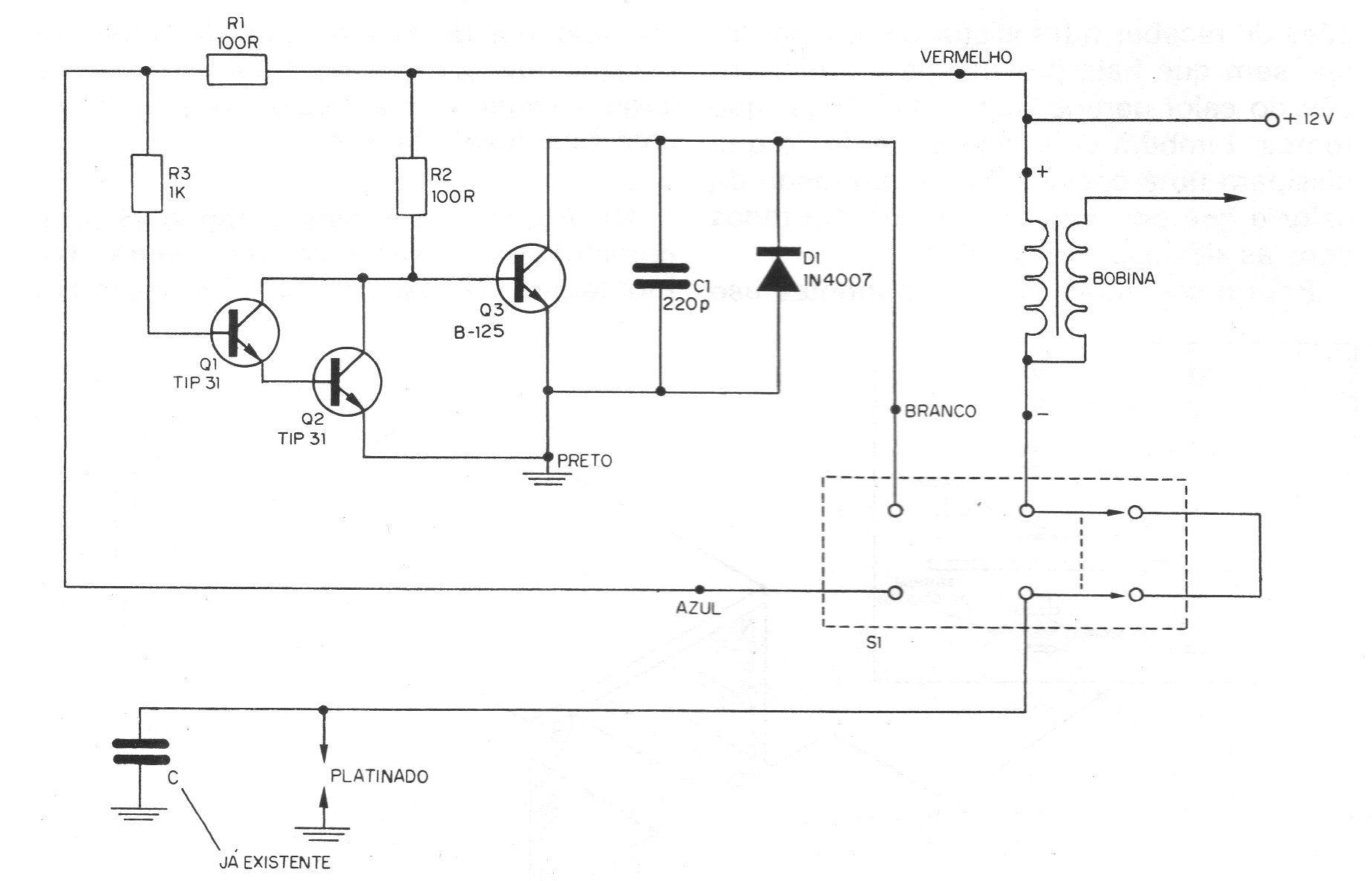 Figura 15 – Diagrama completo da ignição Figura 15 – Diagrama completo da ignição