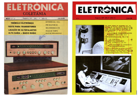 Duas das revistas do Fanzeres