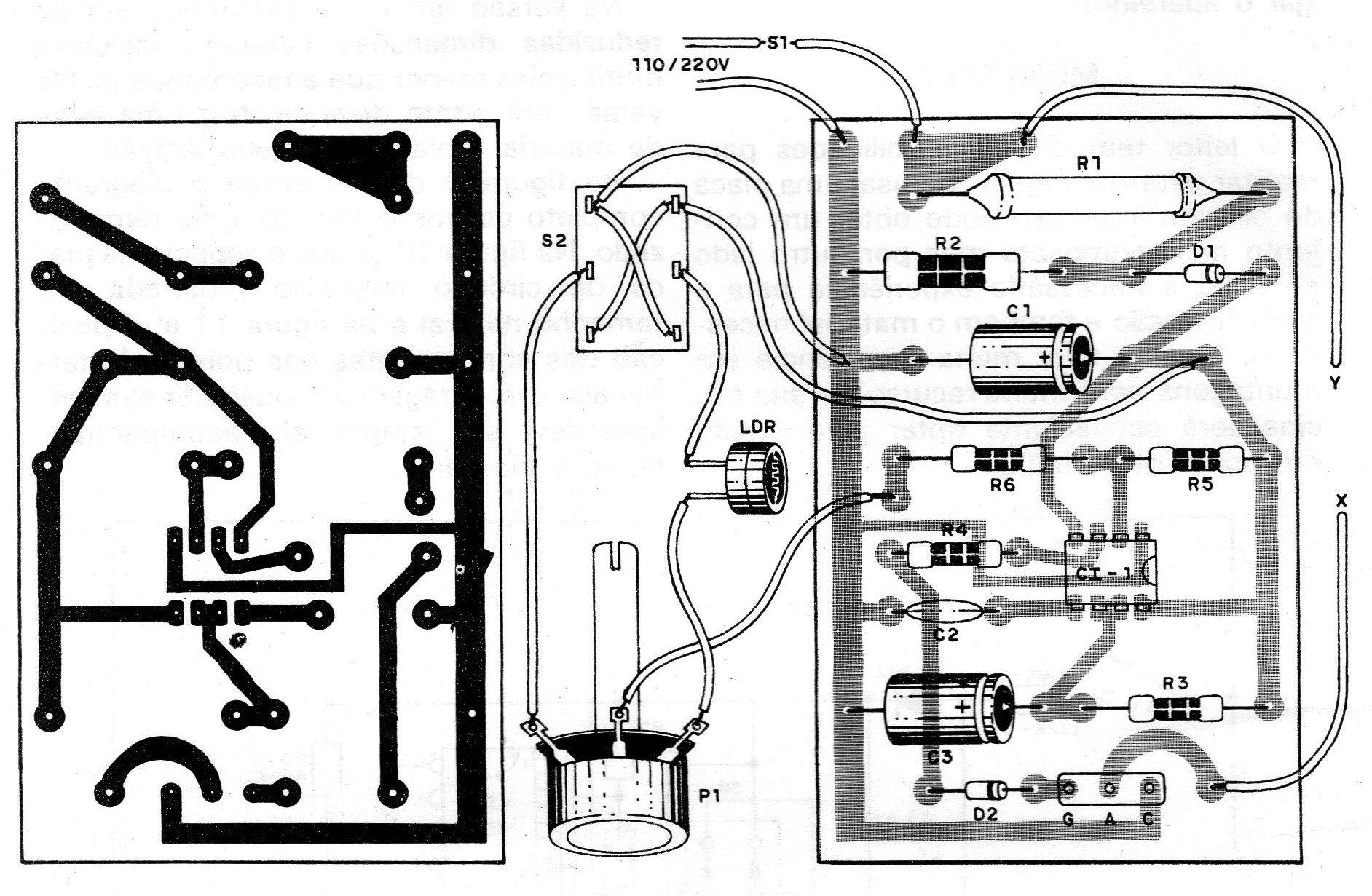 Figura 10 – Placa para a montagem Figura 10 – Placa para a montagem