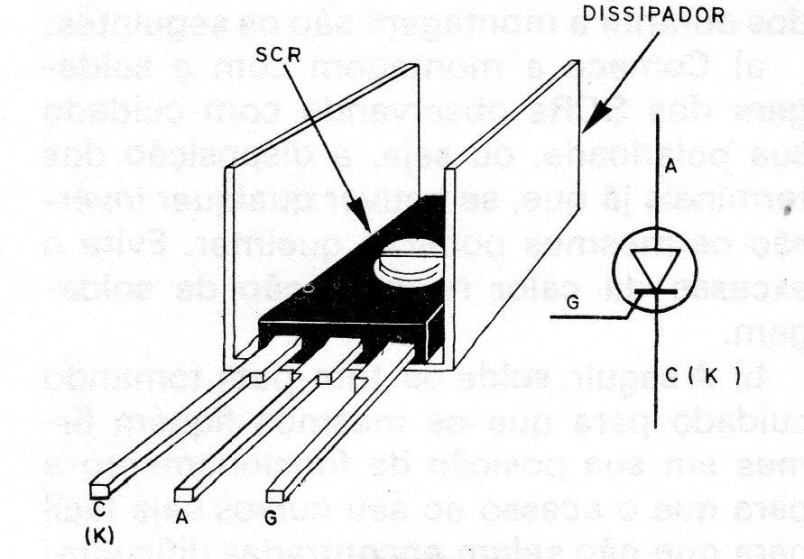 Figura 6 – Montagem do dissipador de calor Figura 6 – Montagem do dissipador de calor