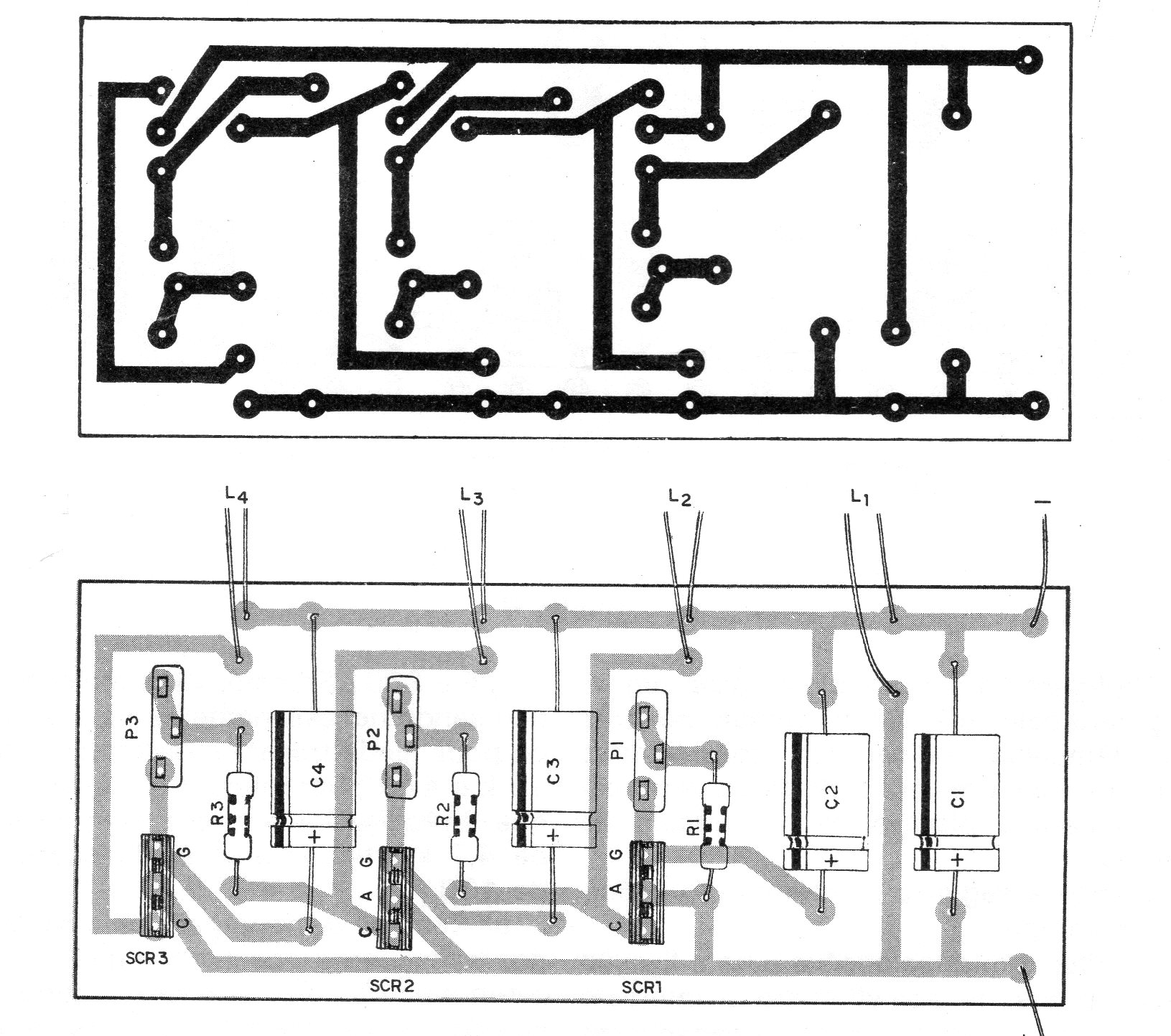 Figura 10 – Placa do circuito sequencial Figura 10 – Placa do circuito sequencial