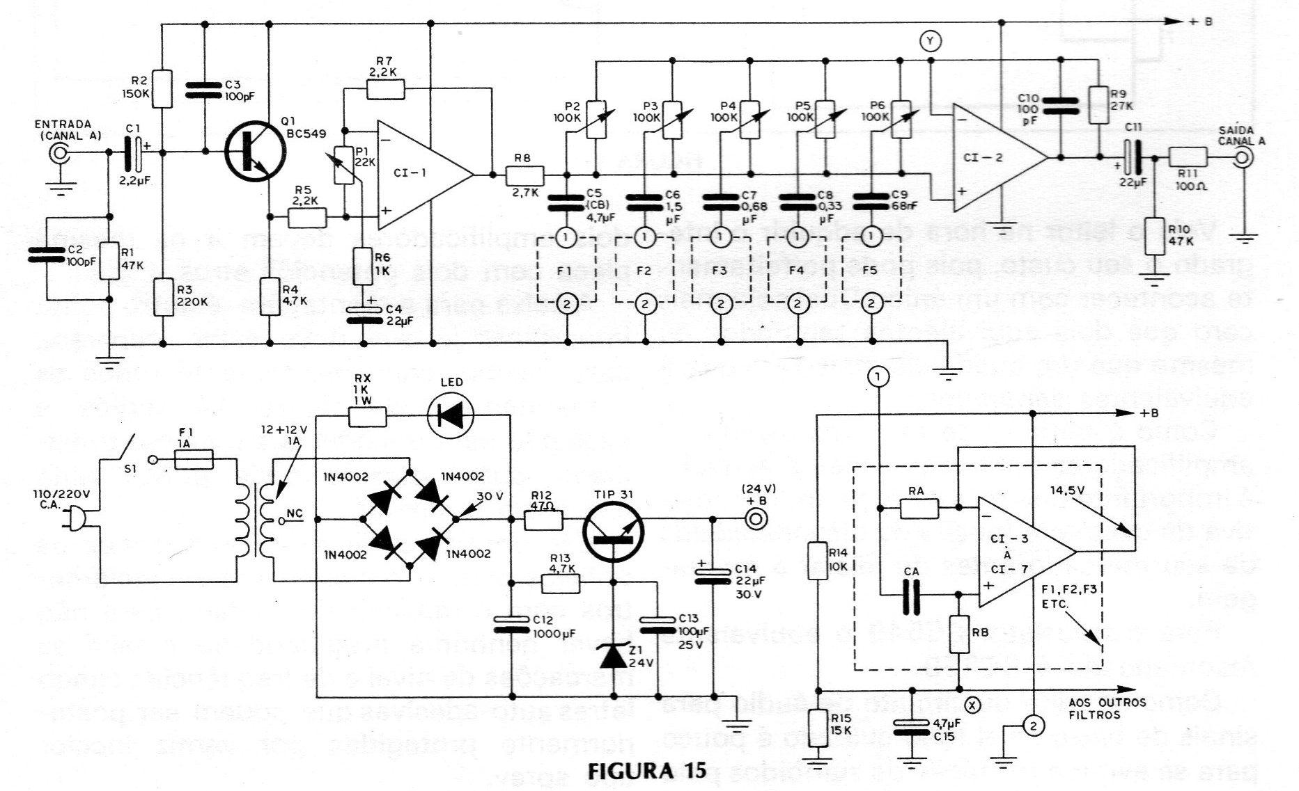 Figura 15 – Diagrama completo do equalizador Figura 15 – Diagrama completo do equalizador