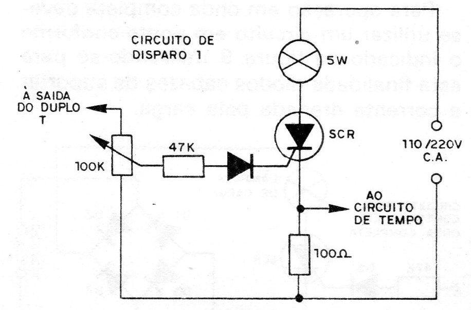 Figura 5 – O circuito de disparo Figura 5 – O circuito de disparo