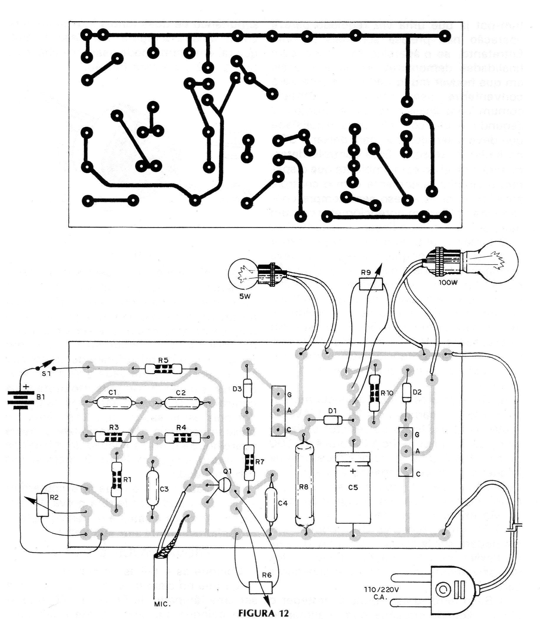 Figura 12 – Placa para a montagem Figura 12 – Placa para a montagem