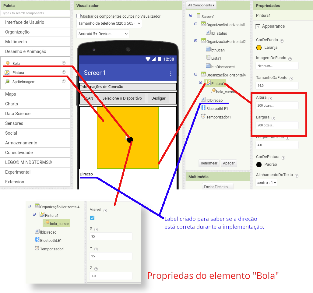 Figura 2 – A tela do aplicativo e as configurações corretas. Figura 2 – A tela do aplicativo e as configurações corretas.