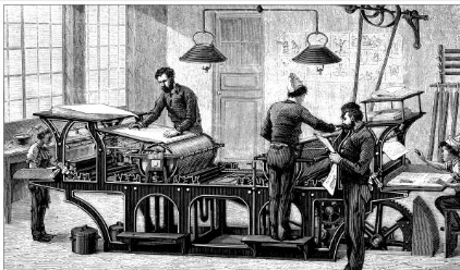 Figura 1 – Impressão antiga
