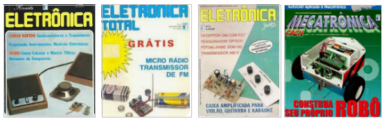 Figura 4 – As revistas da Editora Saber.
Figura 4 – As revistas da Editora Saber.