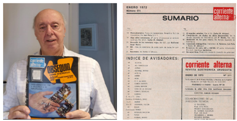 Figura 6 – Revista Corriente ALterna
Figura 6 – Revista Corriente ALterna
