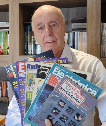 Figura 1 – Algumas de minhas revistas europeias
Figura 1 – Algumas de minhas revistas europeias