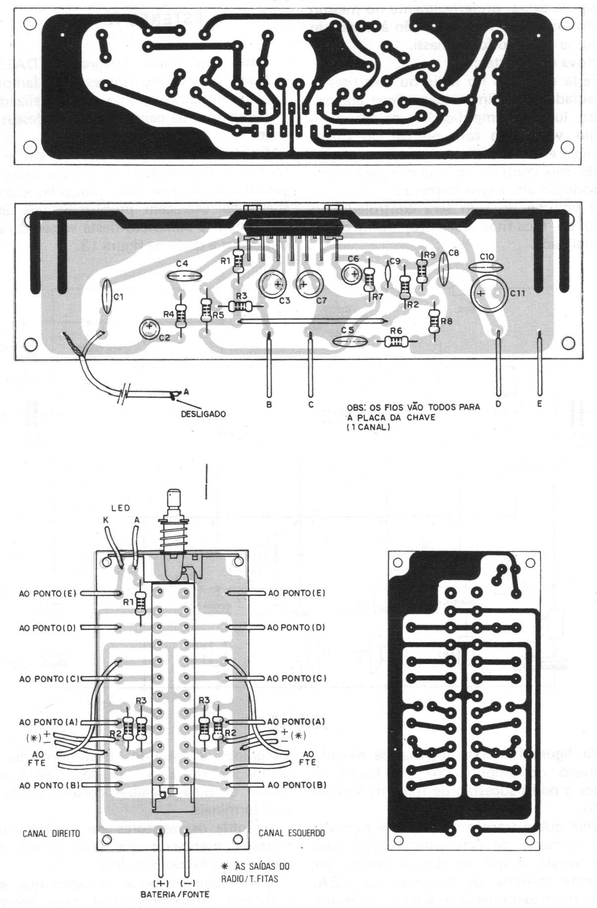 Figura 12 – Placas para a montagem Figura 12 – Placas para a montagem