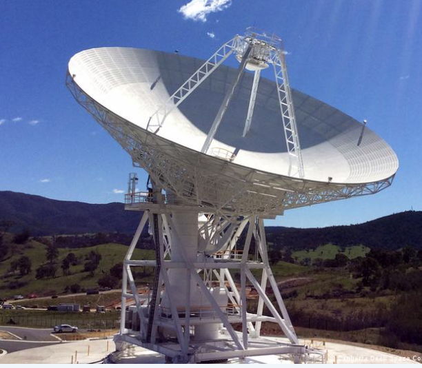 Figura 5 – Deep Space Station 35 em Canberra *(Australia) – Imagem NASA/ZUMA