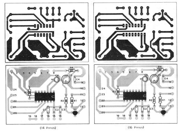 Figura 6 – Placas para as duas versões Figura 6 – Placas para as duas versões