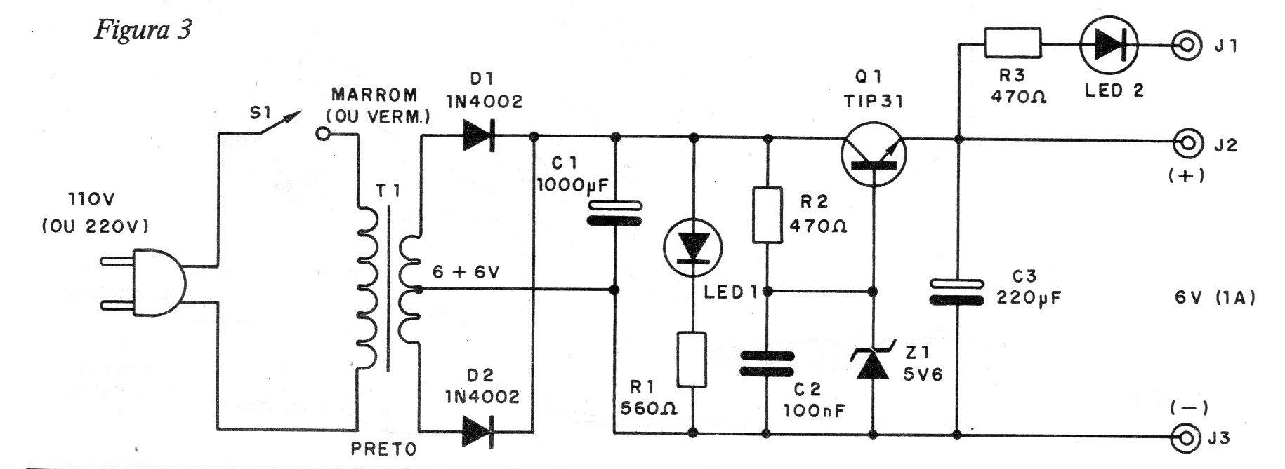 Figura 3 – Diagrama completo do aparelho Figura 3 – Diagrama completo do aparelho