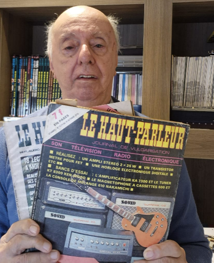 Figura 1 – Exemplares da revista Le Haut Parleur da minha coleção
Figura 1 – Exemplares da revista Le Haut Parleur da minha coleção