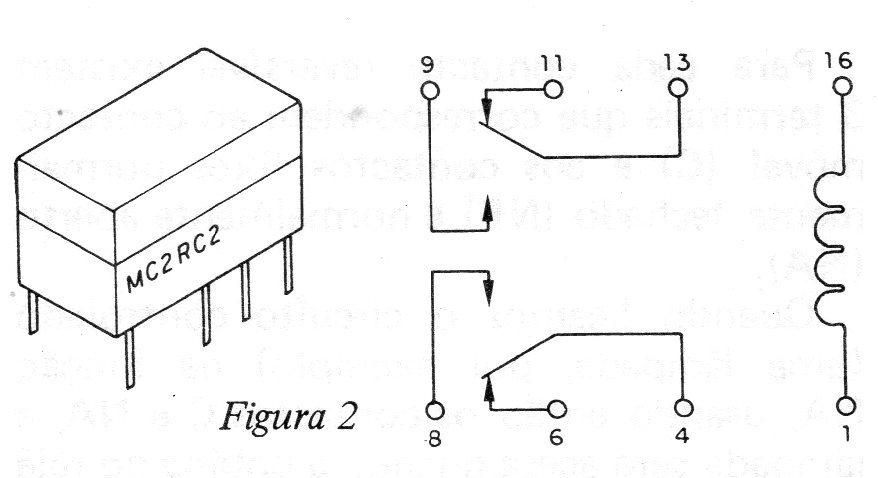 Figura 2 – Micro-relés Figura 2 – Micro-relés