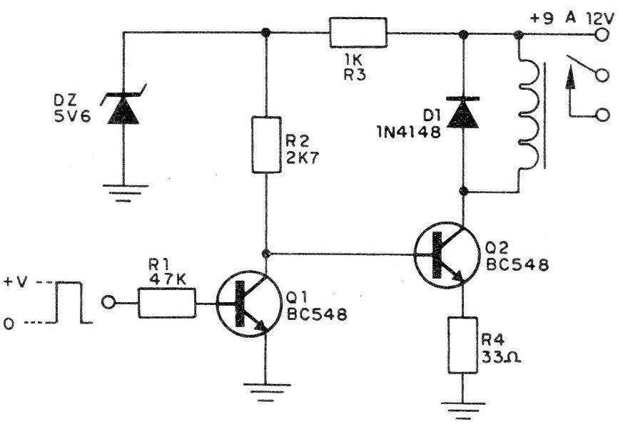 Figura 3 – Circuito com dois transistores Figura 3 – Circuito com dois transistores