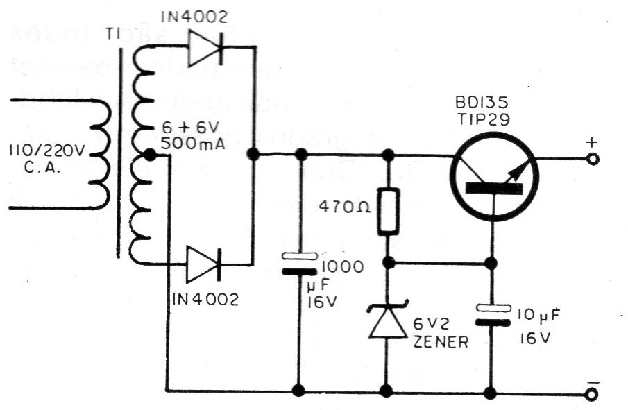 Figura 8 – Fonte para o circuito Figura 8 – Fonte para o circuito