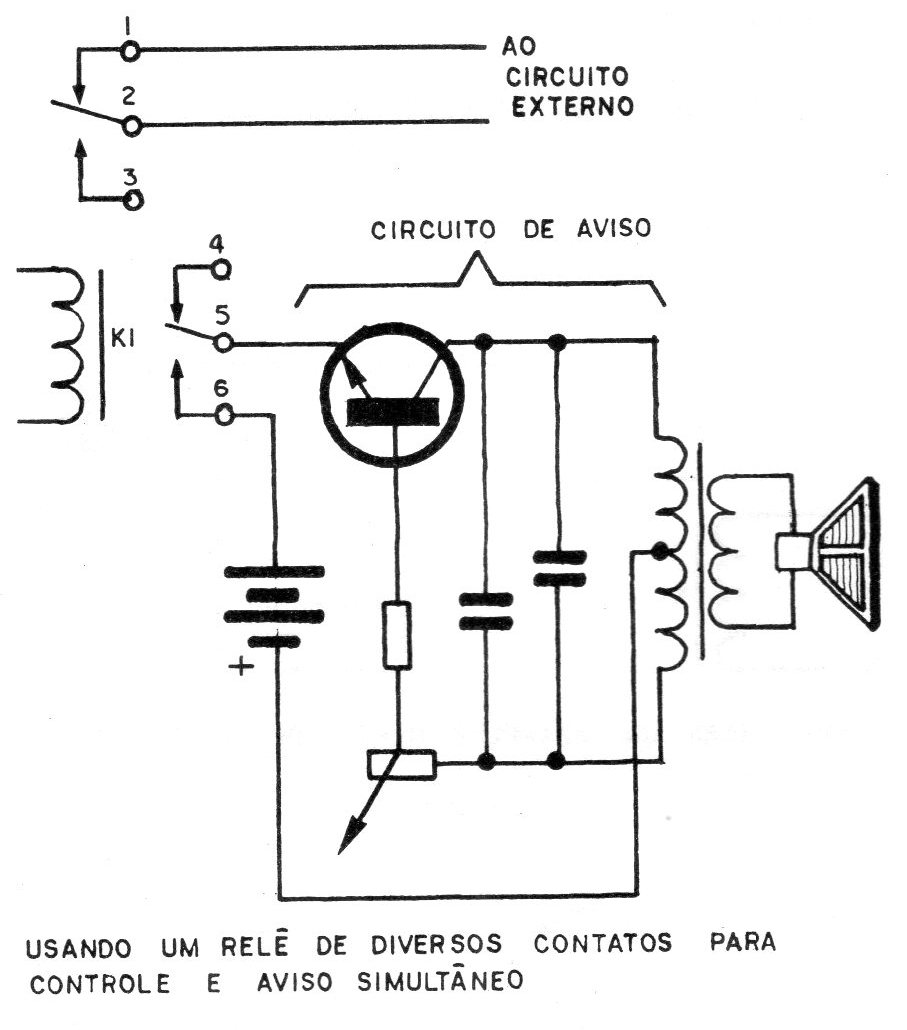 Figura 10 – Usando relé de contatos Duplos Figura 10 – Usando relé de contatos Duplos