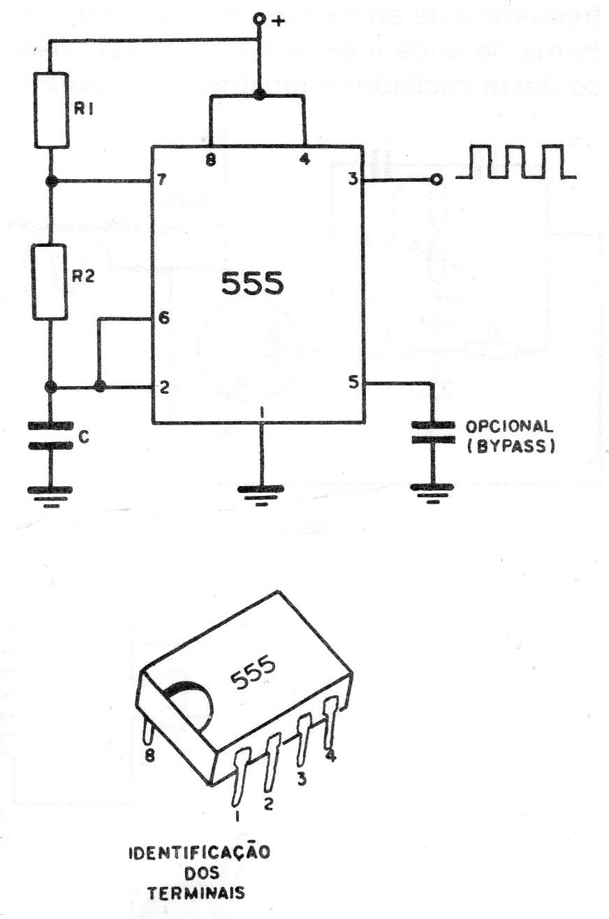 Figura 2 – oscilador 555 Figura 2 – oscilador 555