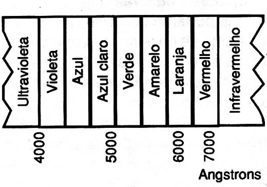 Figura 5 – O espectro visível
Figura 5 – O espectro visível
