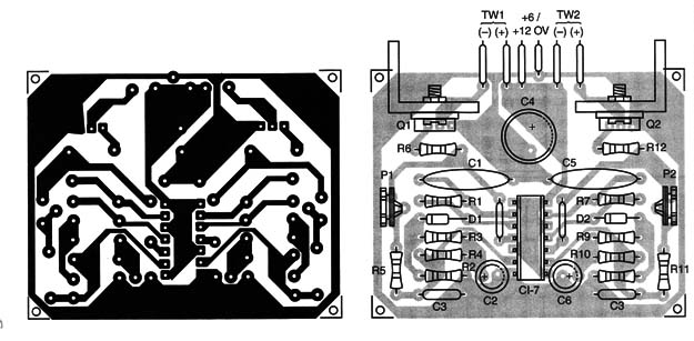 Figura 8 – Placa de circuito impresso para o projeto
