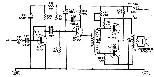  Amplificador Push-Pull Classe B Transistorizado 