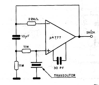  Amplificador Para Transdutor Capacitivo 